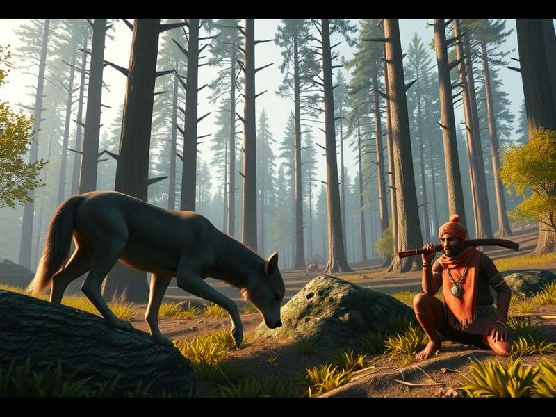 Wolf Hunt Legend Indian festival event